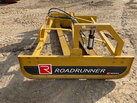 road runner skid steer grader|roadrunner grader for sale.